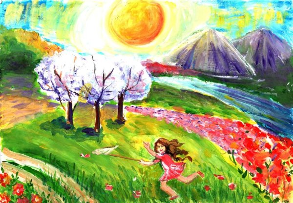 Летние рисунки