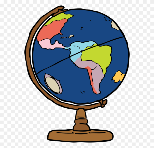 Глобус мультяшный