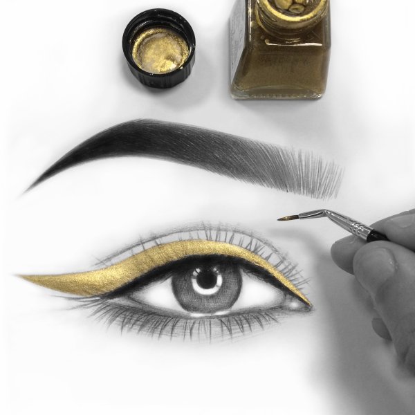 Красивый перманентный макияж