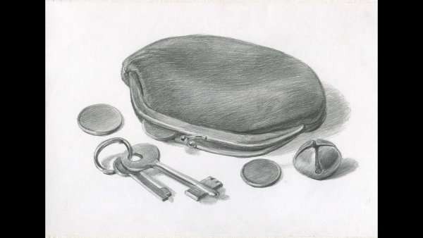 Натюрморты карандашом Юрий Кушевский