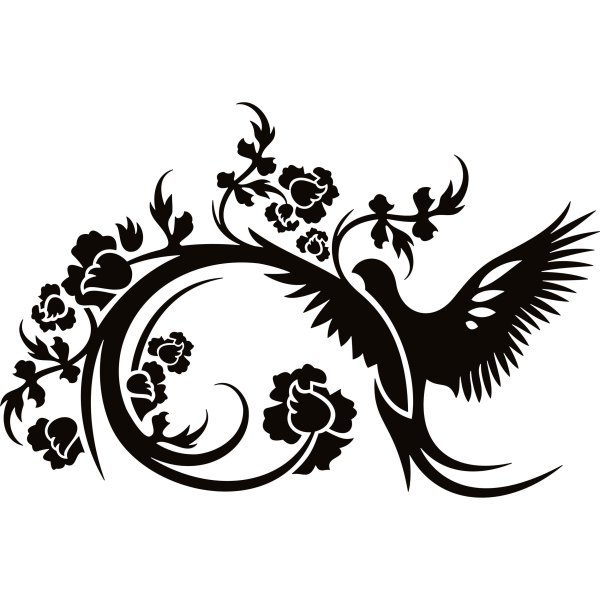 Орнамент из птиц