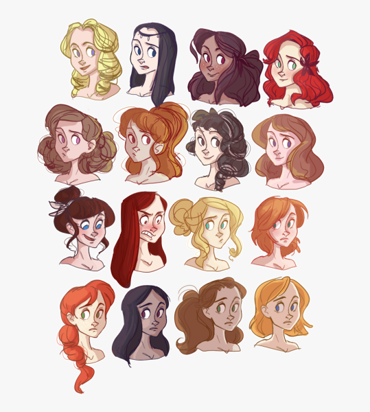 Скетчи в разных стилях