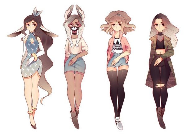 Красивые стили рисования