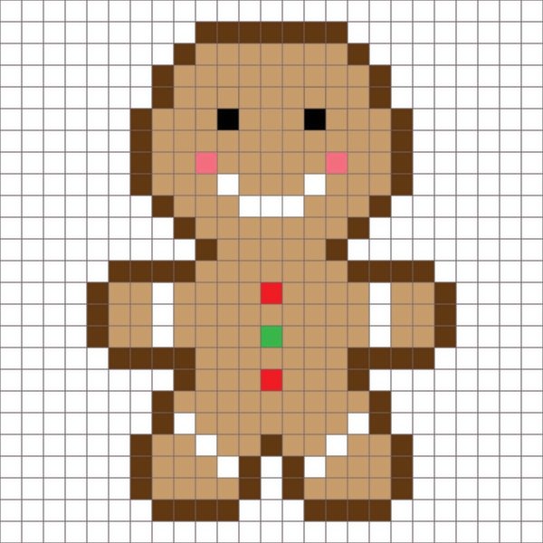 Рисунокв пол клеточкам