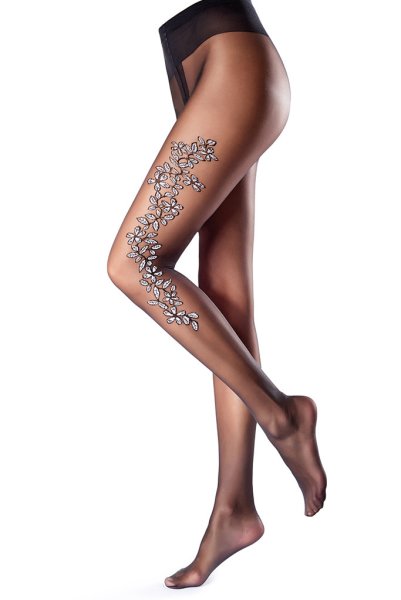 Колготки с рисунком