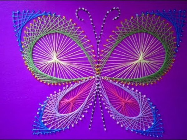 Изонить на картоне