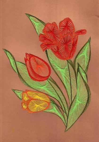 Ниткография изонить