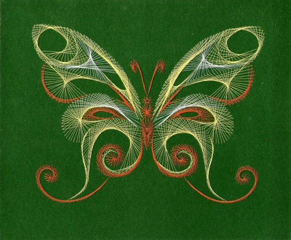 Техника вышивания изонить