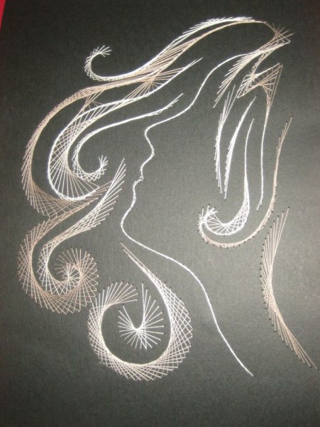 Изонить нитяная Графика