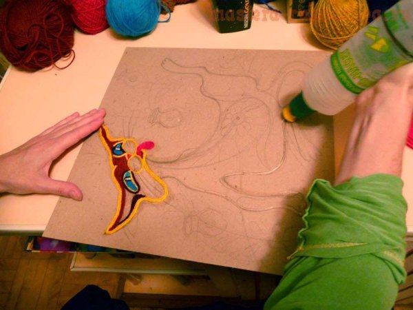 Техника вышивания изонить