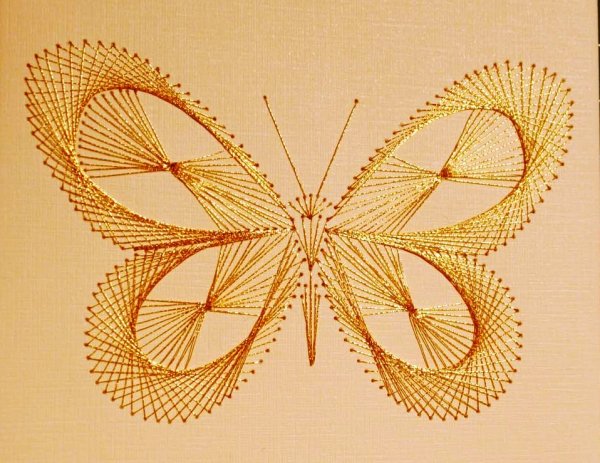 Трафареты для гвоздей и ниток