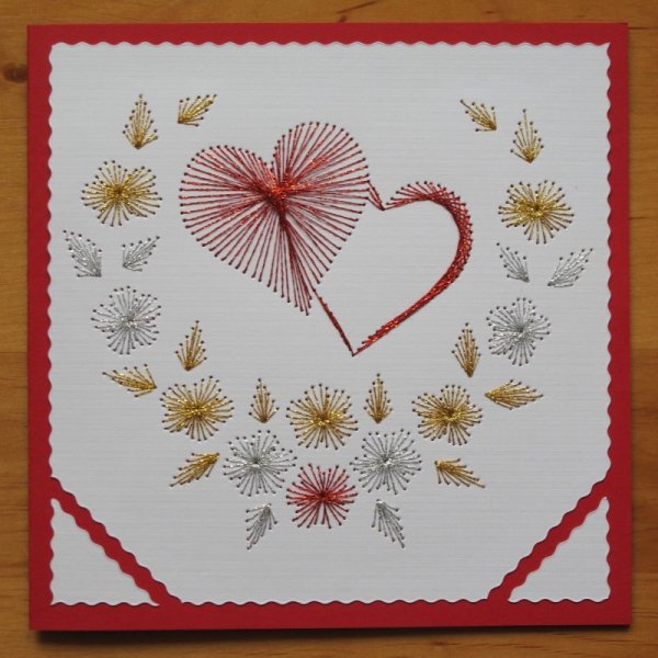 Вышивать на картоне