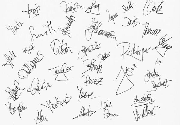 Каллиграфическая подпись