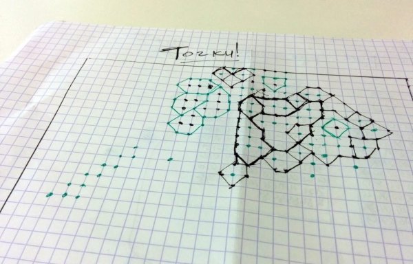 Рисование. Потклетоскам для детей