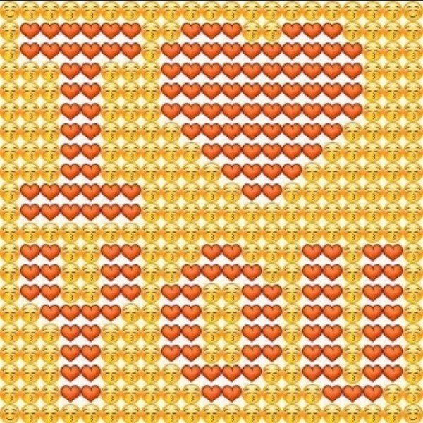 Узоры из смайликов