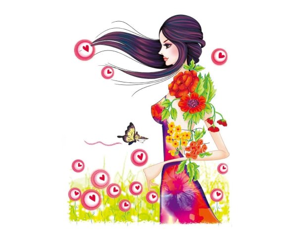 Мультяшные девушки