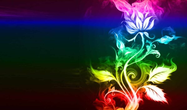 Разноцветный дым