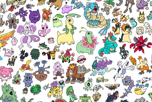 Много маленьких рисунков