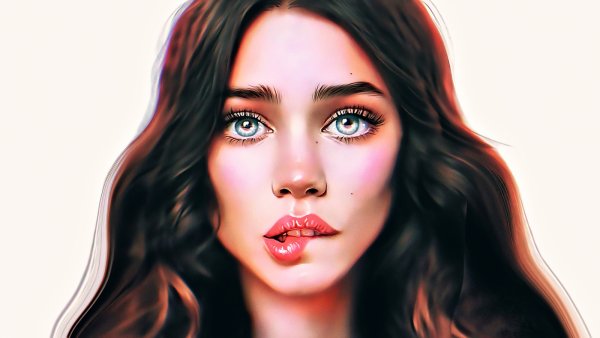 Красивые девушки мультяшные