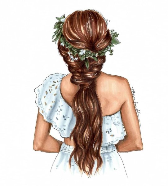 Нарисовать девушку