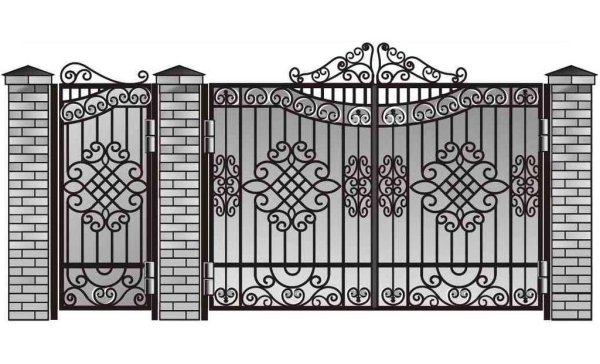 Узоры для ворот