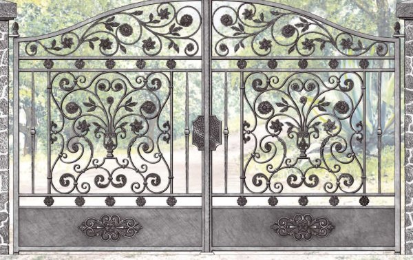 Художественная ковка сказочные ворота