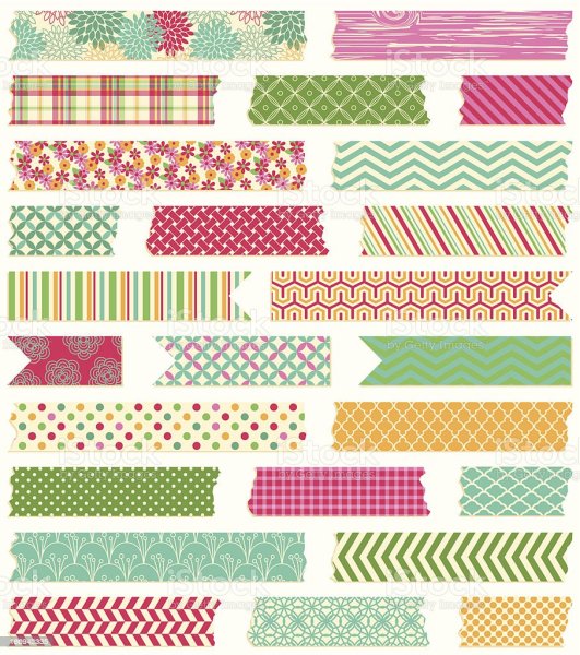 Идеи для декоративных скотчей своими