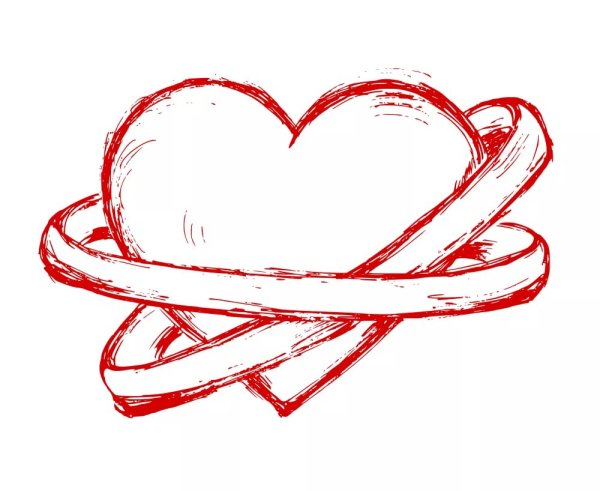 Разноцветное сердце