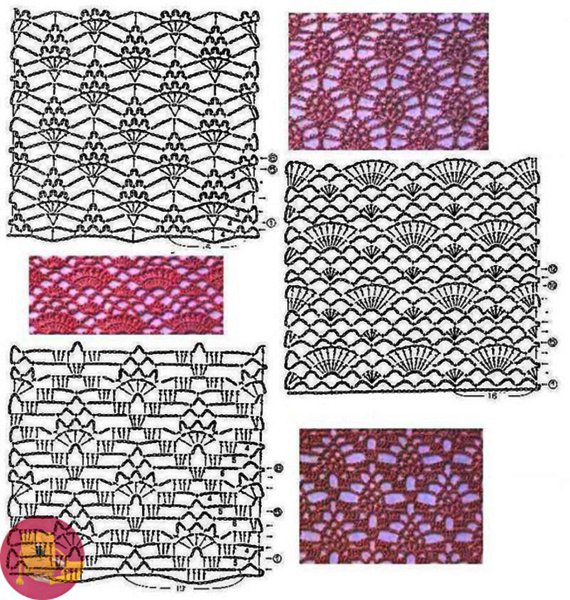 Вязание крючком Ажур