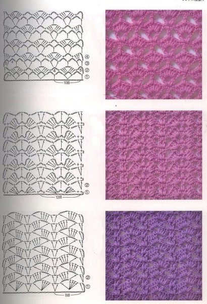 Узоры для Византия крючком