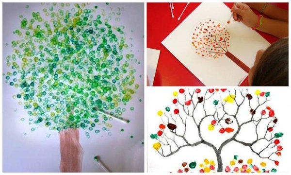 Рисование ушными палочками