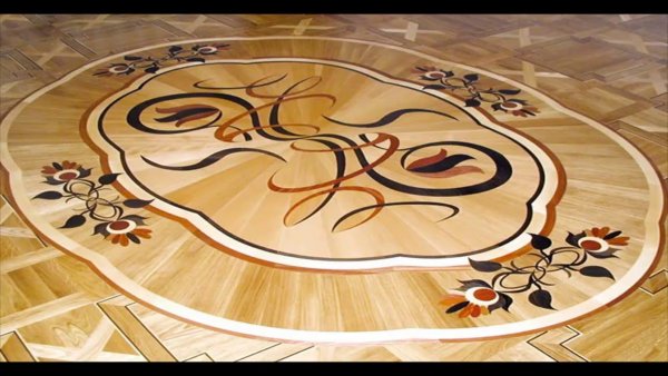 Узоры на деревянном полу