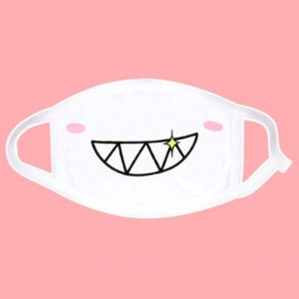 Маски с рисунком для рта