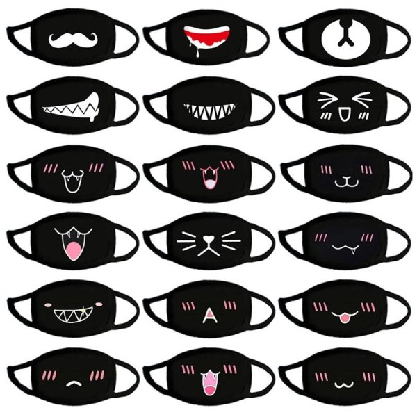 Бумажные сюрпризы маски для рта