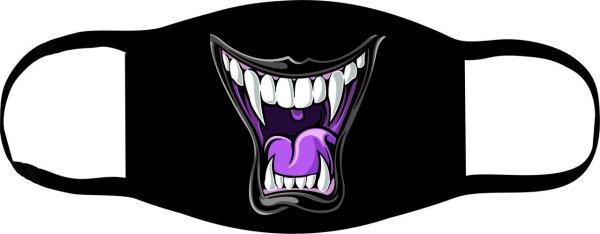 Маска защитная вампир