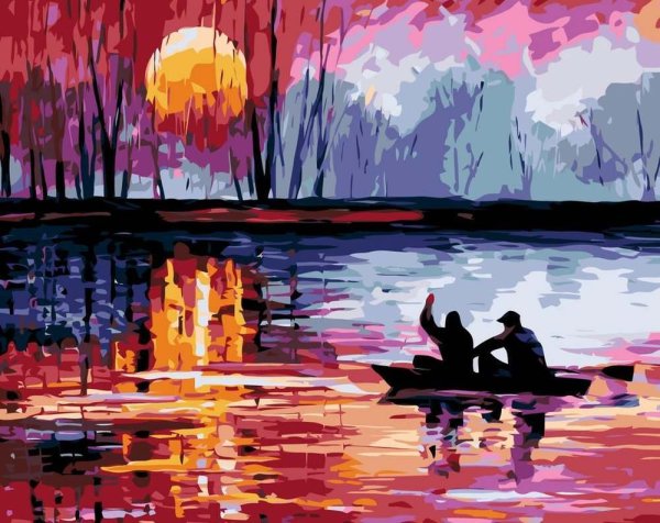 Художник Афремов картины закат