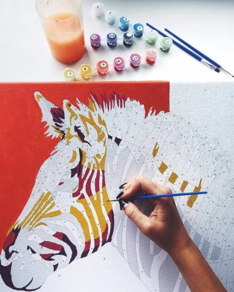 Рисование картин по номерам