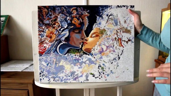 Картины для рисования по номерам на холсте