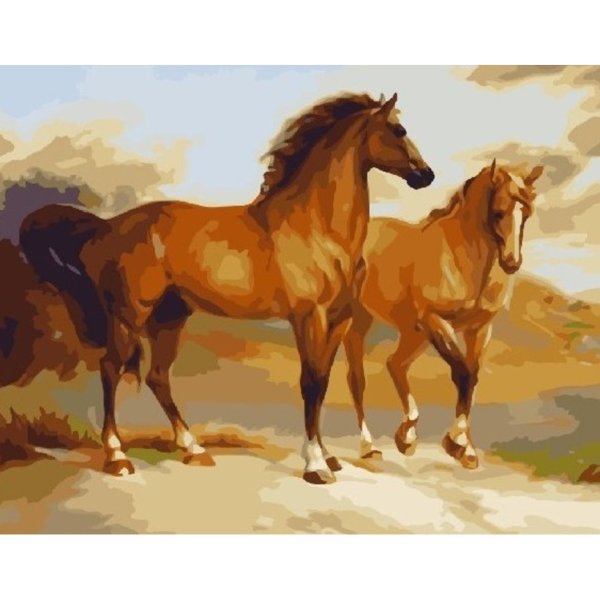 Композиция с лошадью