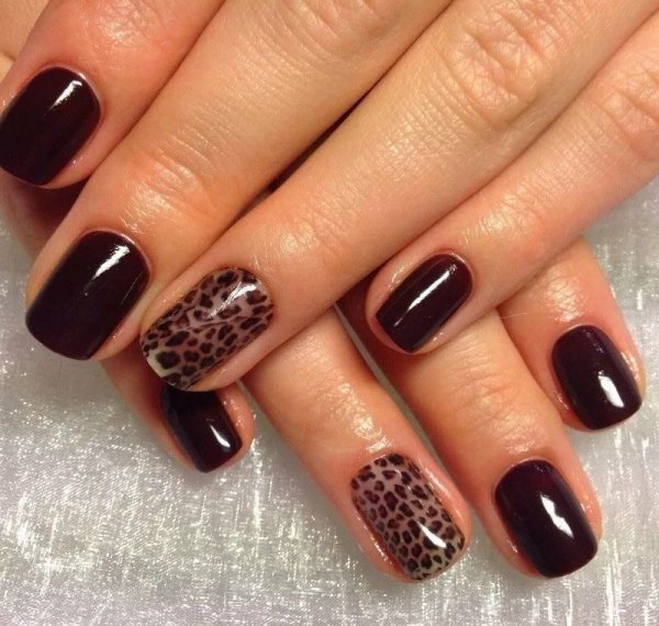 Покрытие гелем на короткие ногти