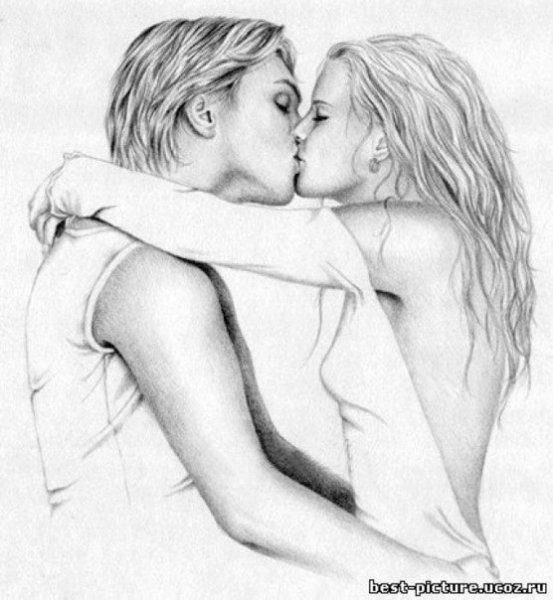Страсть рисунок карандашом