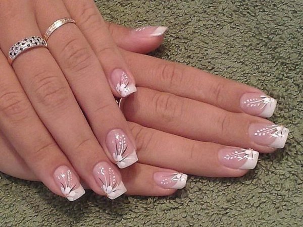 Ногти френч