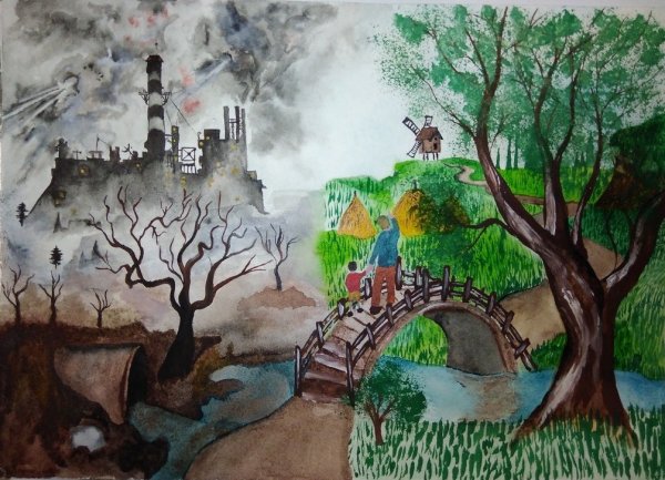 Зарисовки окружающей среды