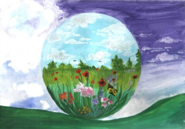 Экологический плакат