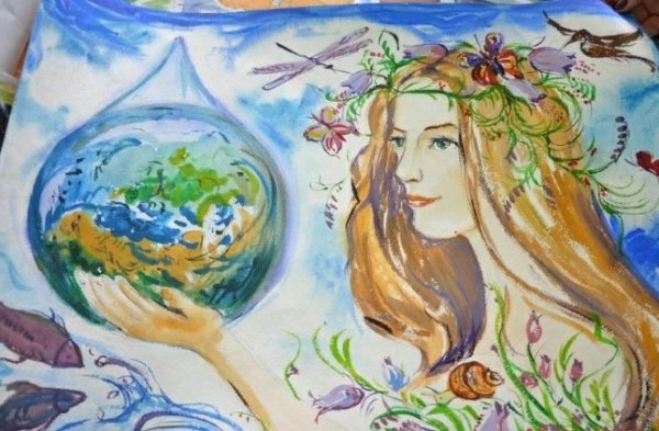 Рисунок на тему экология несложный