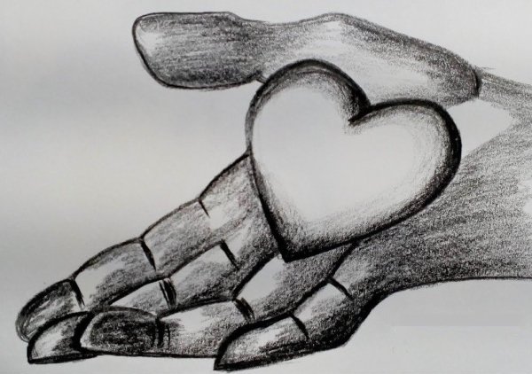 Парень и девушка рисунок