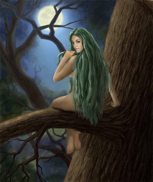 Лицо девушки из цветов