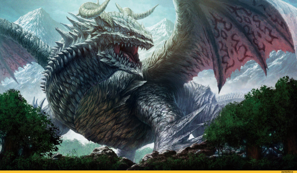 Красивый дракон рисунок