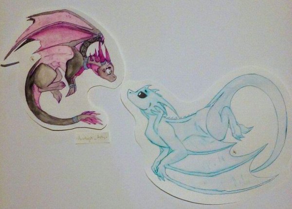 Рисунки драконов