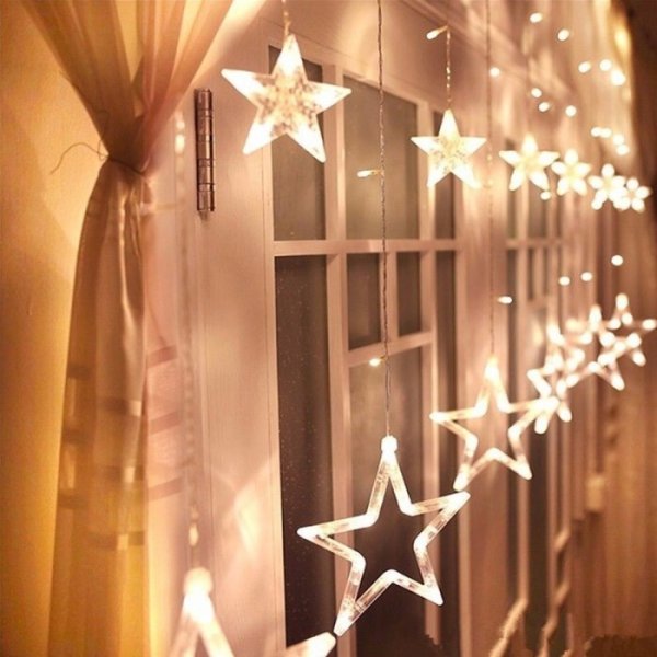 Новогоднее украшения на окна